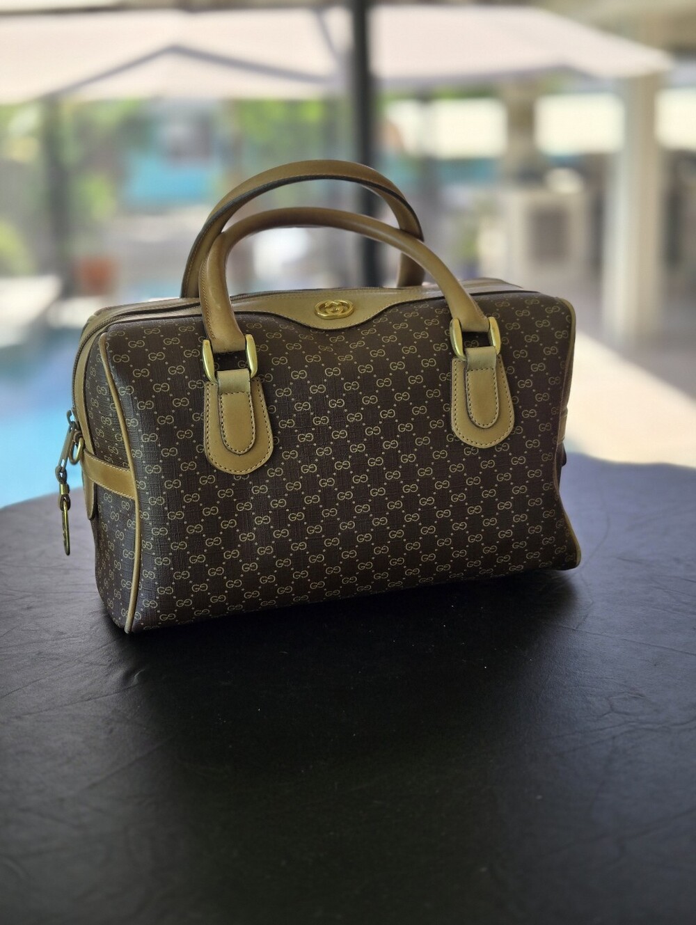 Classic Gucci GG Boston Bag